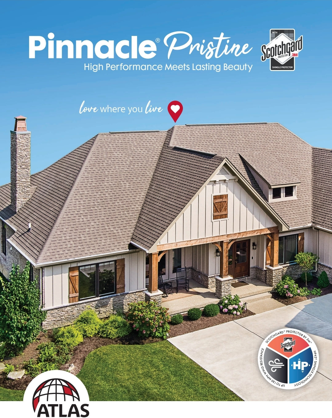 Atlas Pinnacle Pristine Shingles