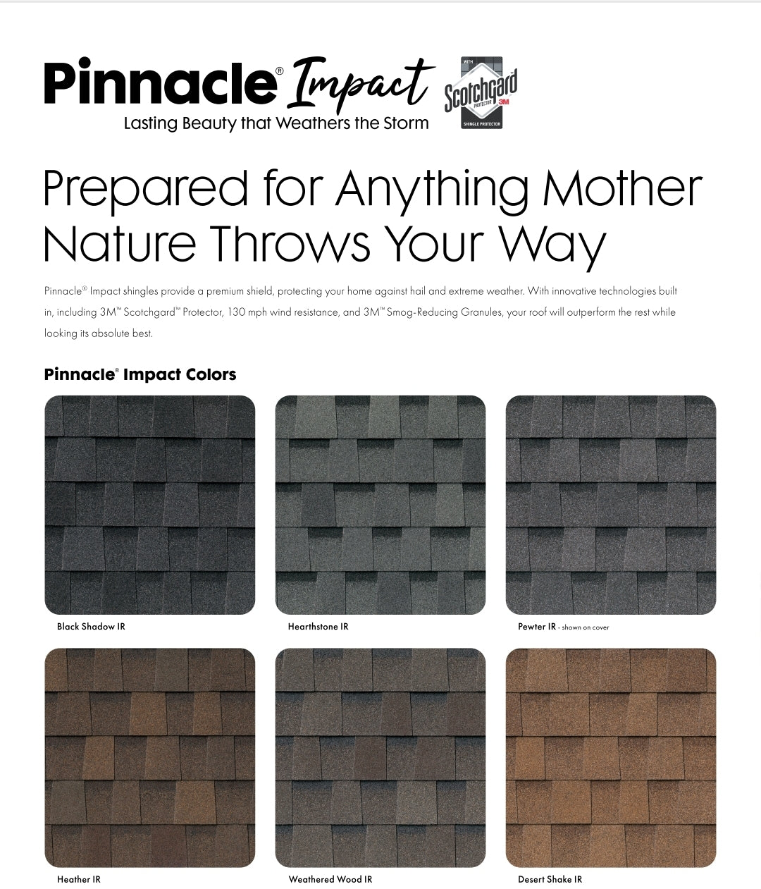 Atlas Pinnacle® Impact Shingles